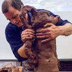 Oxford Ceramics Fair 2015, Dylan Bowen demonstration